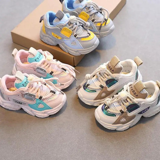 Size 21-36 Baby Toddler Shoes For Boys Girls Breathable Mesh  Casual Sneakers