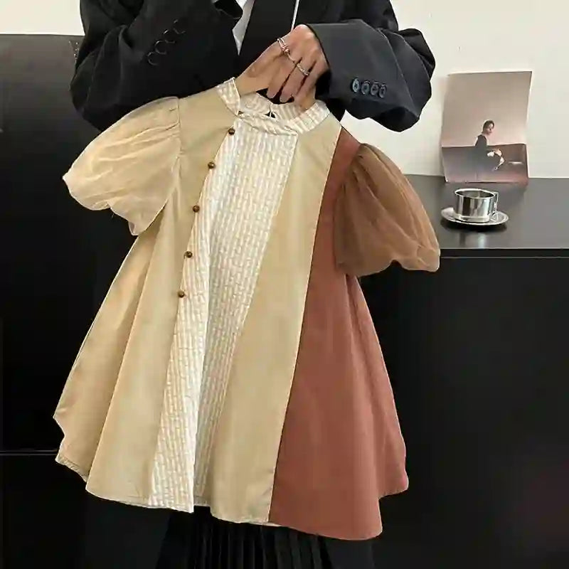 Jayla Girls Patchwork Dress Summer 2024 for Baby Girls