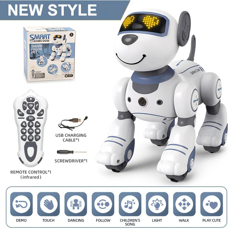 Intelligent Robot Dog Remote Control Electronic Smart Programmable Puppy Kid Gift