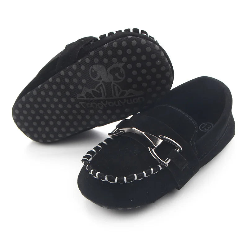 Baby Shoes for 0-9-18M Baby Boy and Girls Soft Cotton Sole Anti-slip Shoes Slip-on Style Spring and Autumn Walking Shoes