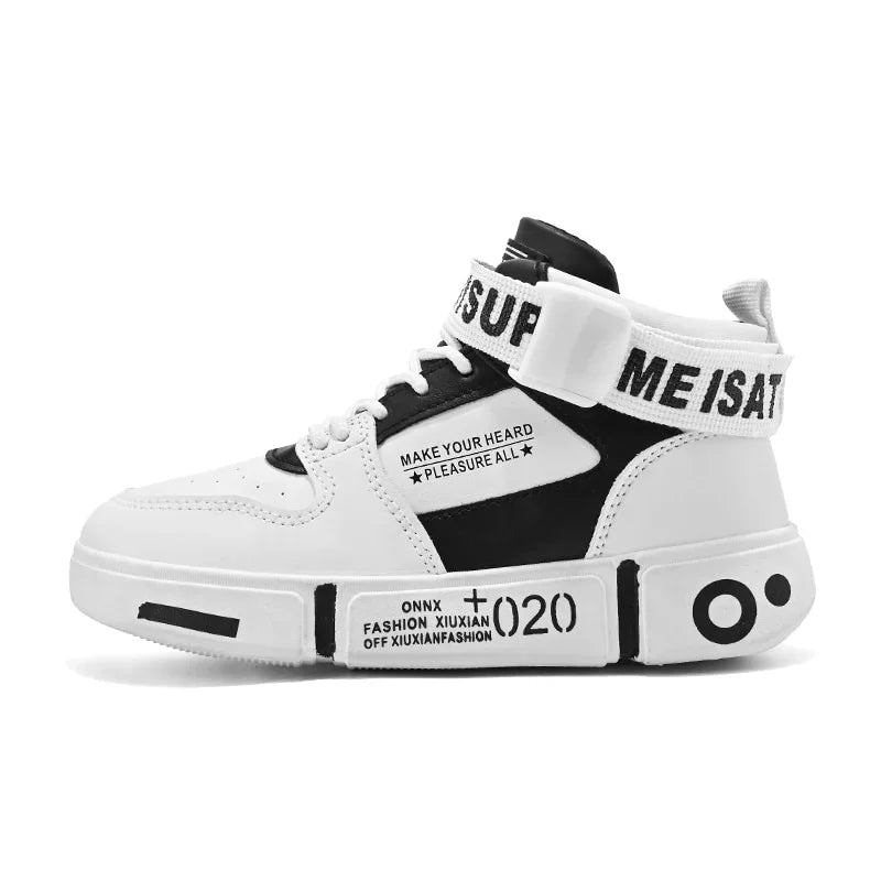 Big Boys High Sneakers Luxury Children Casual Shoes - GuGuTon baby store - Baby Fashion - Toddlers Outfits - Babies Outfits - Toddler Clothes - Kids Clothing - Newborn Clothes - Newborn Wear - Kids Wear - Trending Clothes - Trending Outfits - Fall Fashion - Winter Fashion - Girls Clothes - Boys Clothes - Babies Wear - Kids Accessories - KidsWear - Summer Clothes - Summer Fashion - Summer Trend - Falls Sweaters - Tops - Bottom - Jeans - Blouse - Dresses - Newborn Dresses - Toys