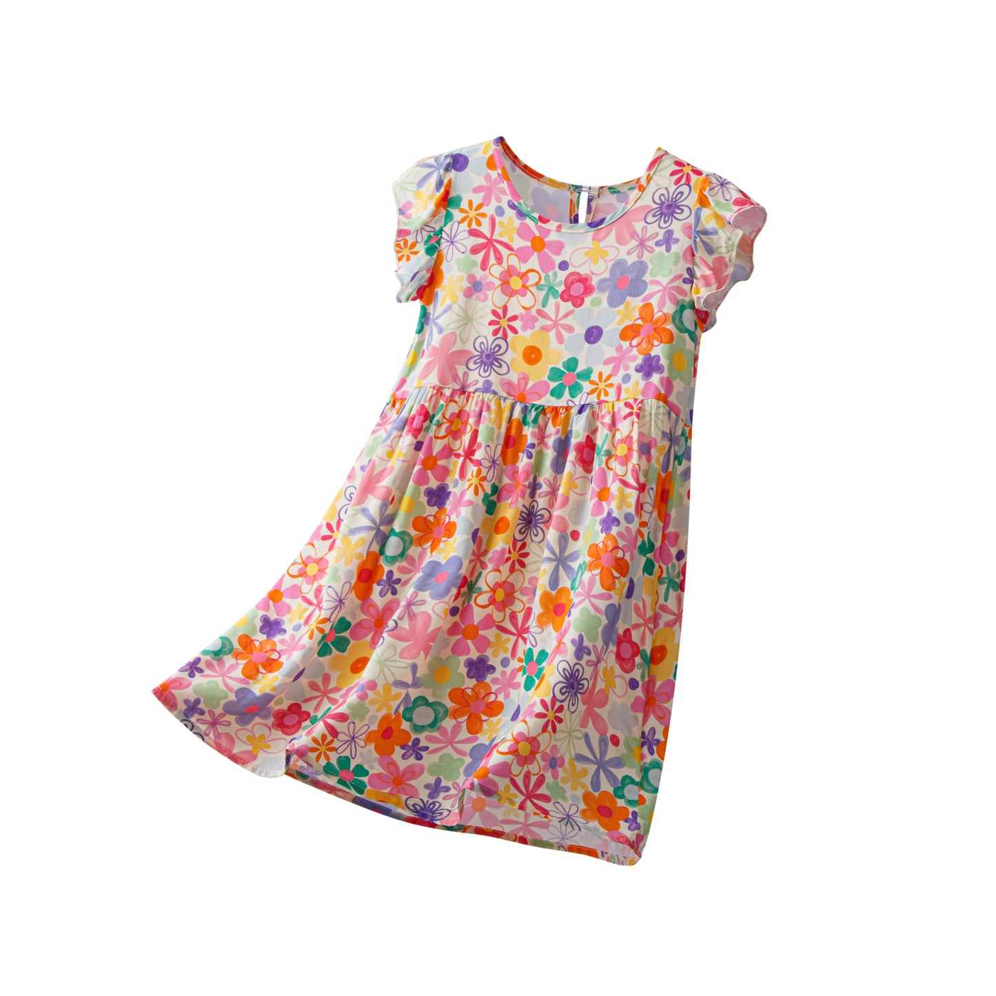 Girls Dresses Toddler Baby 1 to 2 3 4 5 6 7 8 9 10 11 12 13 14 15 16 Years Girl Casual Dress Teenager Korean Cute Children Dress