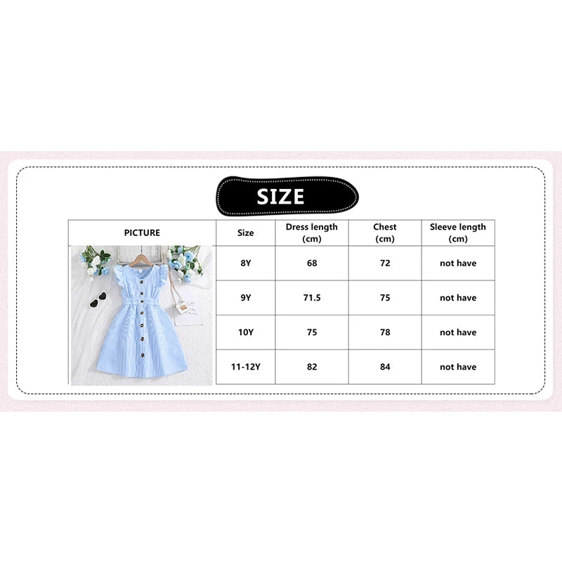 Esme Summer  Graduation Dress for Girls 8-12 Years