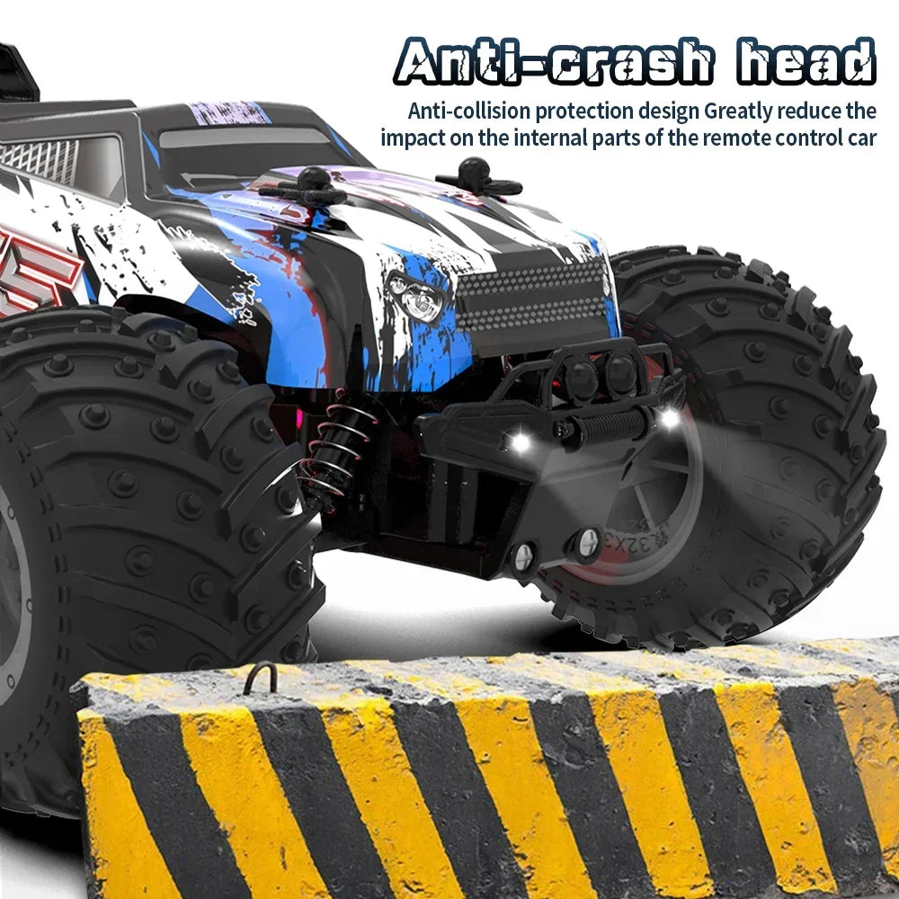 JJRC 1/18 2.4G RC Drift Racing Car High Speed Off Road Vehicle All Terrain Remote Control Climbing Car Toys for Boys Kids Gifts