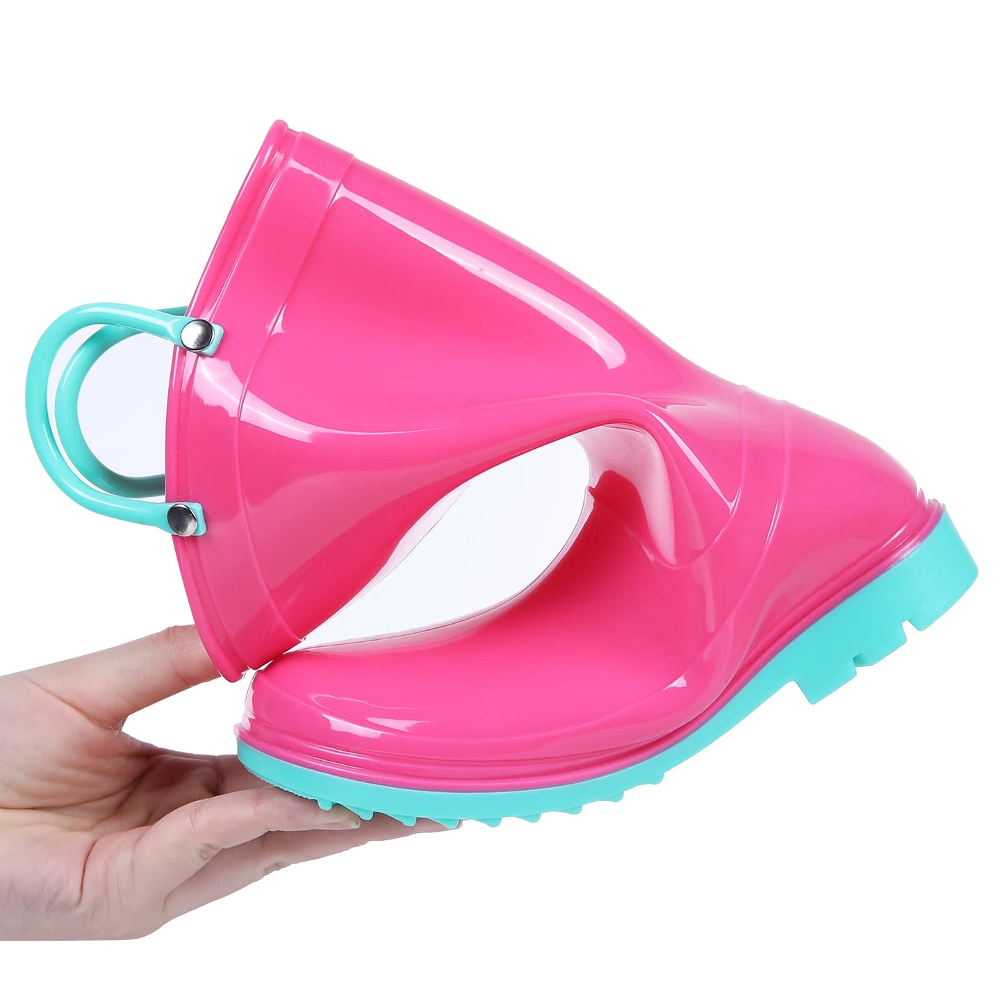 Jaden Evshine  Kids Rain Boots - Fun Dinosaur Unicorn Design