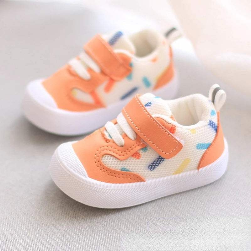 Zapatos Niña Baby Walking Shoes Autumn New Soft Sole Boy Casual Shoe Mesh Face Newborn Girl Sports Shoe Baby Shoes Zapatillas