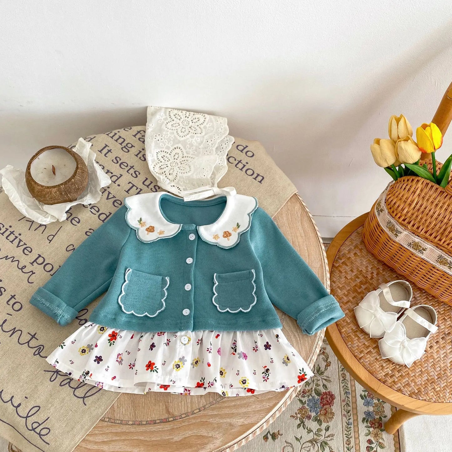 Onairis Jackets Spring New Baby Embroidery Fashion