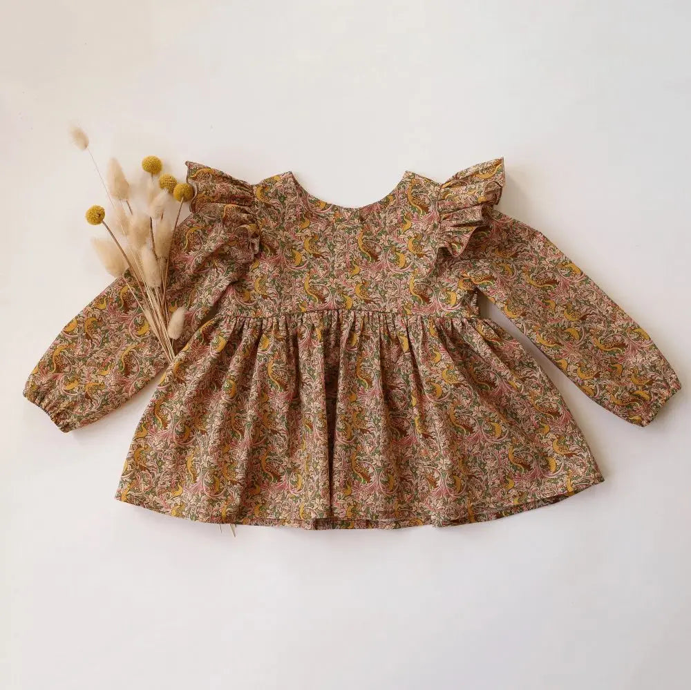 Lorena Blouse Long Sleeve Baby Girl Tops