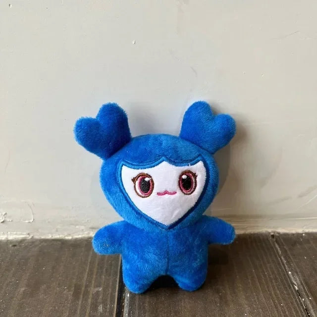 9PCS/lot Lovelys Plush Korean Super Star Plush Toy Cartoon Animal TWICE Momo Doll Keychain Pendant for Fans Girls Birthday Gifts