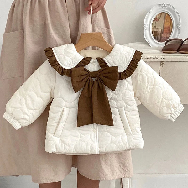 Natalia Winter Infant Baby Girls Warm Jacket neck confort