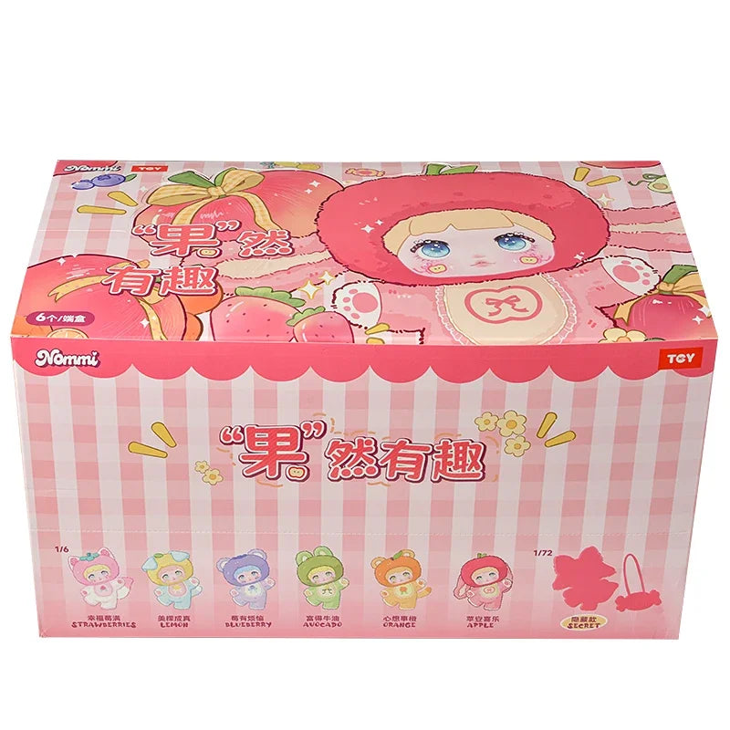 Nommi Fantasy World Nommi Baby Loveliness Magical Christmas Eve Series Surprise Blind Box Cute Plush Doll Toy For Kids Gift