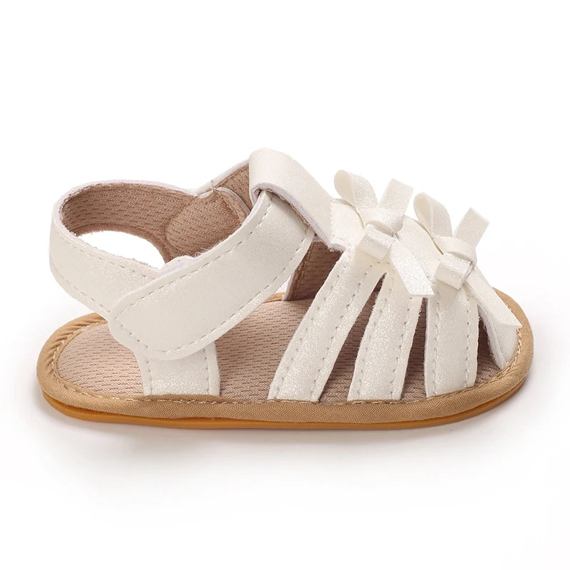 0-18Months Newborn Infant Baby Girls Shoes Summer Sandals Casual Rubber Bottom Non-Slip