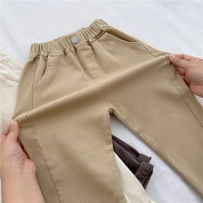 Saúl Autumn Trousers for Kids Fashion Loose Boys Casual