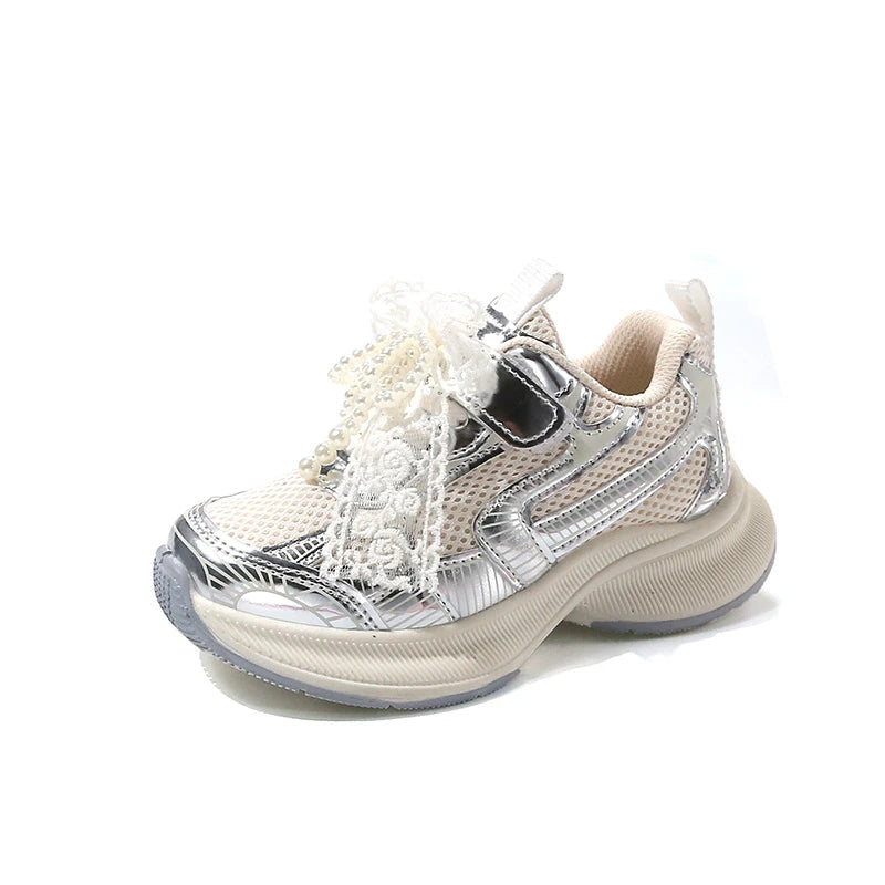 Girls' Sports Fashion Dad Shoes 2025 Spring
