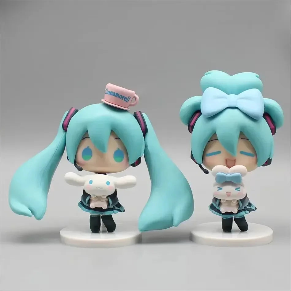 Hatsune Miku Cinnamoroll Figure Q-version Doll