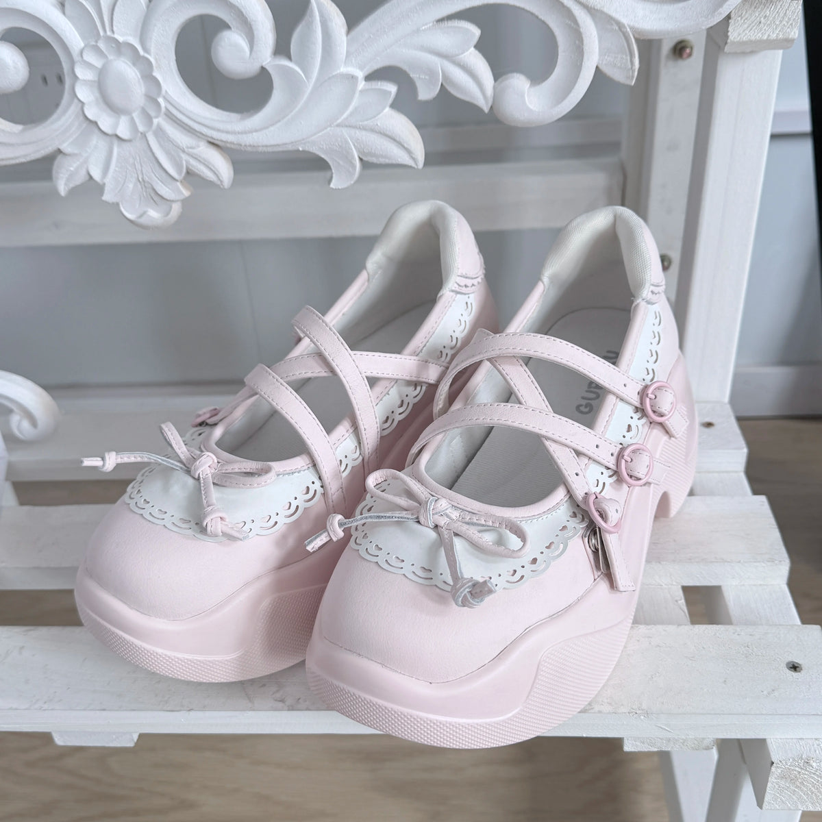Summer Leilei Gururu Original Sweet Girl Thick Soled Shoes Sports Shoes