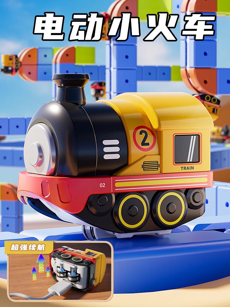 Magnetic Levitation Train Set for Kids, Montessori STEM Building Toy
