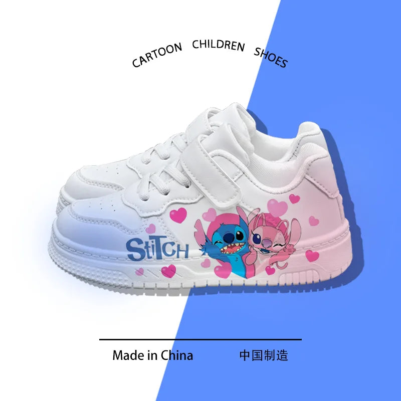 Kids Basketball Sneakers - Stitch Running Fashion Shoes