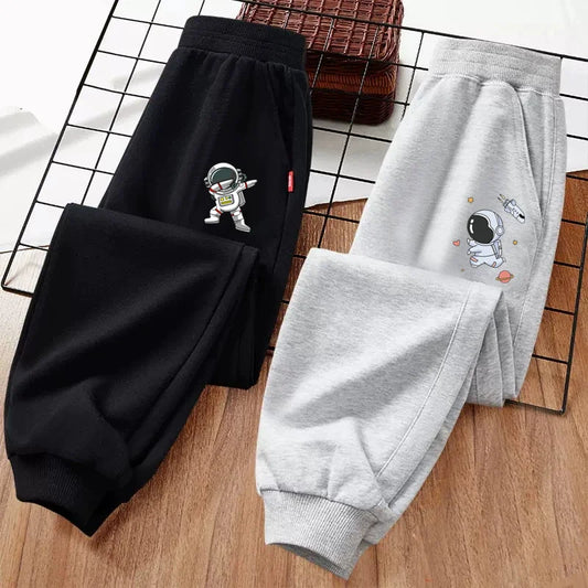 Daniel Children Sweatpants Astronaut Cartoon Trousers Boys Brand Long Pants