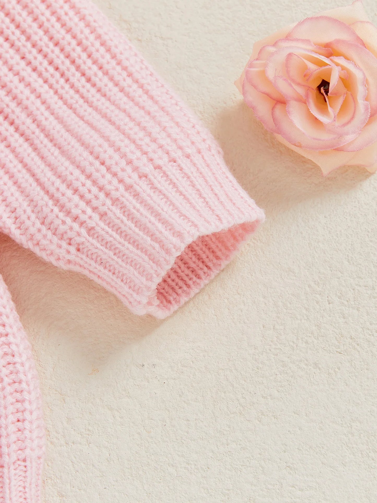 Urna Sweater Long Sleeve Round Neck Letter Boo