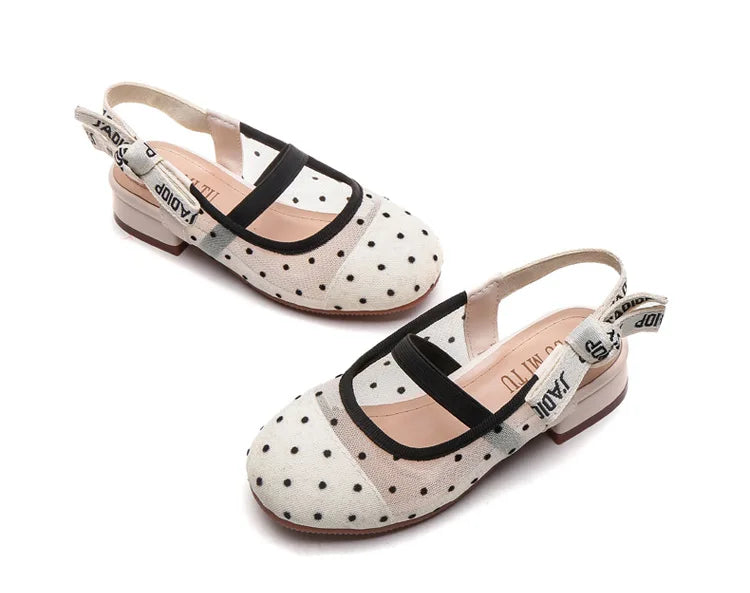 Kids Girls Leather Shoes Cute Children Students Girls Performance Shoes Beautiful Kids Students Soft Bottom Dance Footwear
