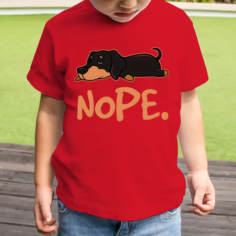 Isabel Graphics Nope Print Sleeve Fashion Trend Tops Girls - GuGuTon baby store - Baby Fashion - Toddlers Outfits - Babies Outfits - Toddler Clothes - Kids Clothing - Newborn Clothes - Newborn Wear - Kids Wear - Trending Clothes - Trending Outfits - Fall Fashion - Winter Fashion - Girls Clothes - Boys Clothes - Babies Wear - Kids Accessories - KidsWear - Summer Clothes - Summer Fashion - Summer Trend - Falls Sweaters - Tops - Bottom - Jeans - Blouse - Dresses - Newborn Dresses - Toys