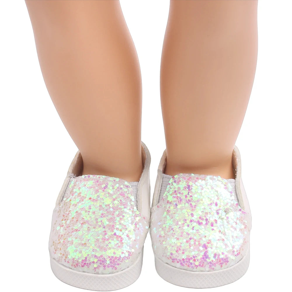 Various Casual Sports Shoes American 18 Inch Girl Doll Princess Shoe