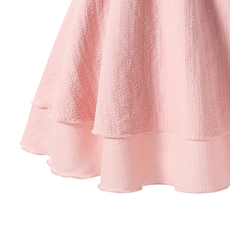 Indie Pink Tiered Princess Dress for Girls 7-13Y