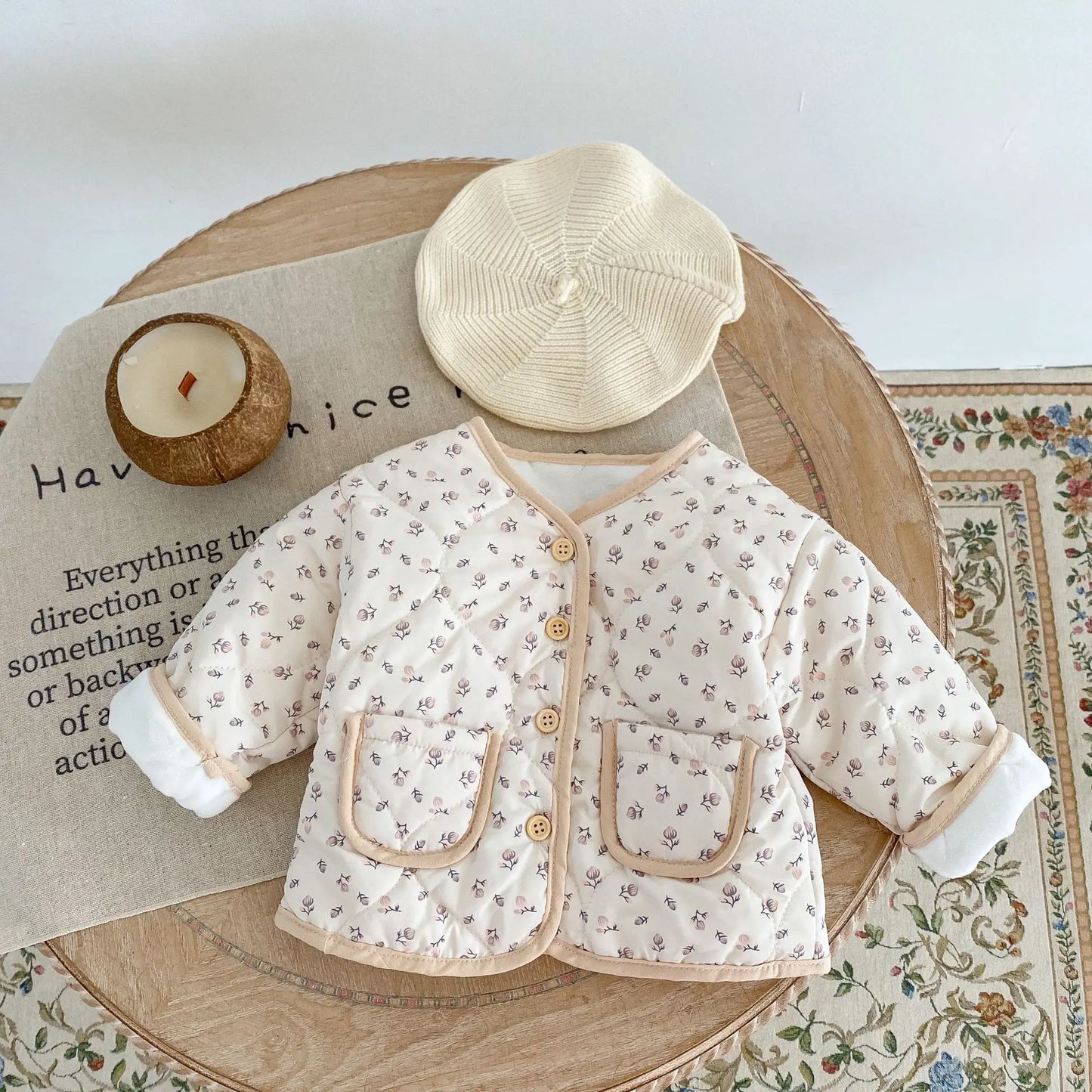 Sheila Outerwear Baby Jacket Long Sleeved multi pocket