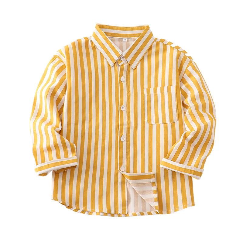 Rodrigo Striped Shirt Long-Sleeve Shirt - GuGuTon baby store - Baby Fashion - Toddlers Outfits - Babies Outfits - Toddler Clothes - Kids Clothing - Newborn Clothes - Newborn Wear - Kids Wear - Trending Clothes - Trending Outfits - Fall Fashion - Winter Fashion - Girls Clothes - Boys Clothes - Babies Wear - Kids Accessories - KidsWear - Summer Clothes - Summer Fashion - Summer Trend - Falls Sweaters - Tops - Bottom - Jeans - Blouse - Dresses - Newborn Dresses - Toys