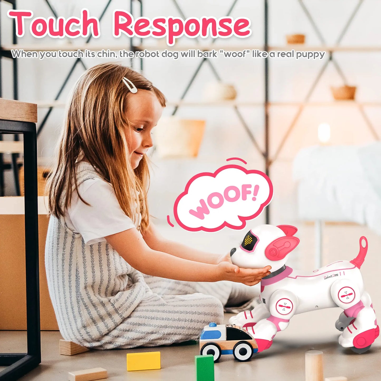 Intelligent Robot Dog Remote Control Electronic Smart Programmable Puppy Kid Gift