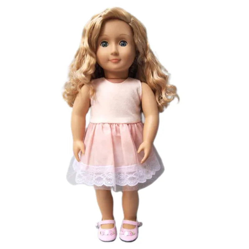 Baby Doll Shoes for 43cm Doll Shoes for 18 Inch Girl Doll Princess Shoes Toy  Accessories