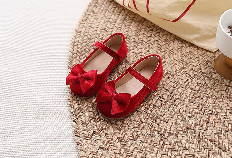 Girl Princess Shoes 2026 Spring Autumn New Round-toe Children Mary Jane Shoes