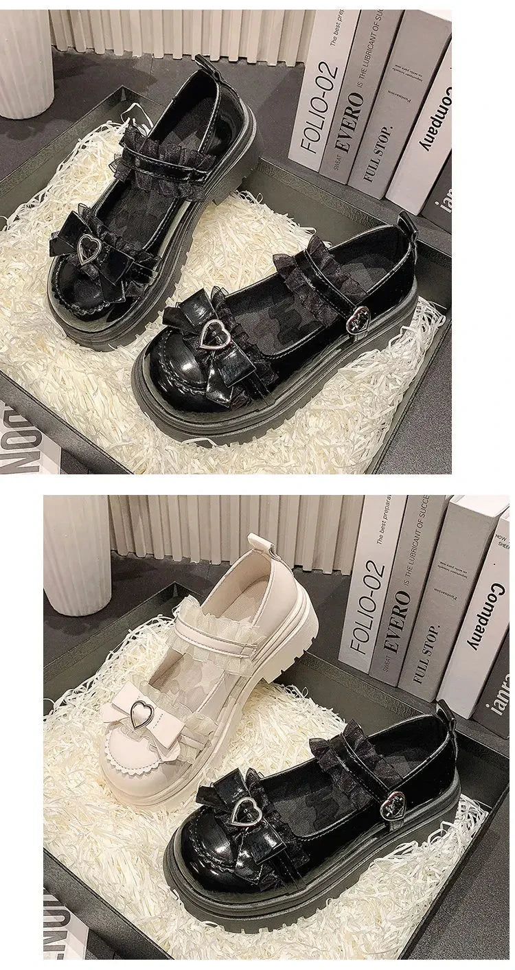 2025 Summer New School Girl JK Loafer Pumps Platform Shoes