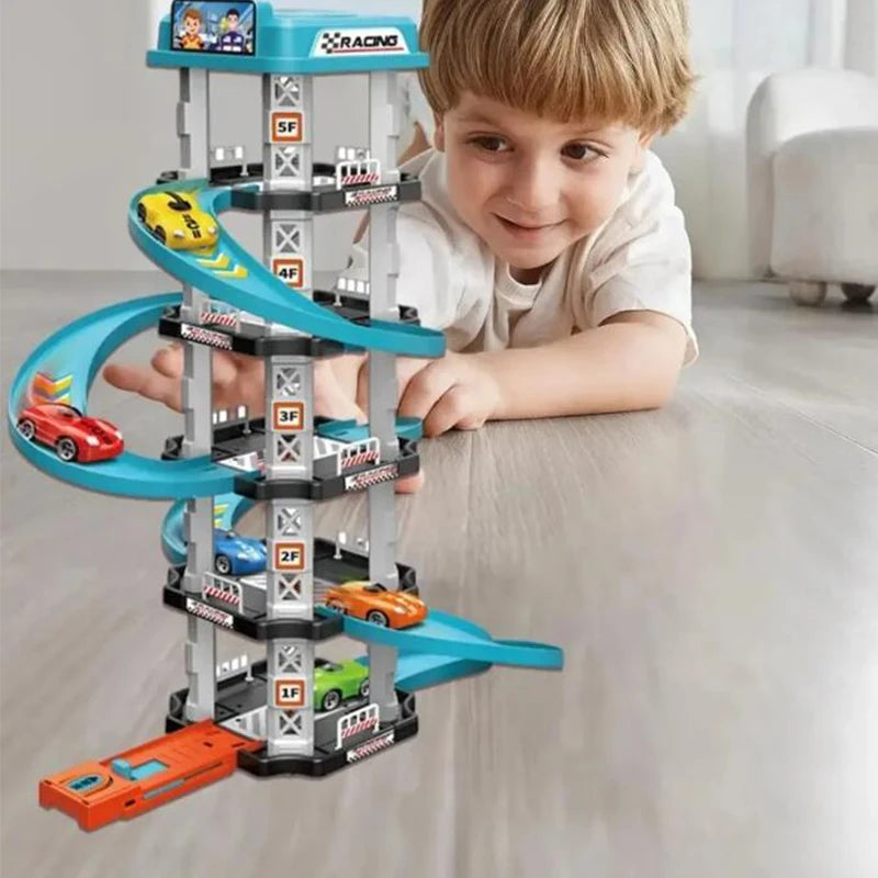 Race Track Car Ramp Toy Educational Game For Boys