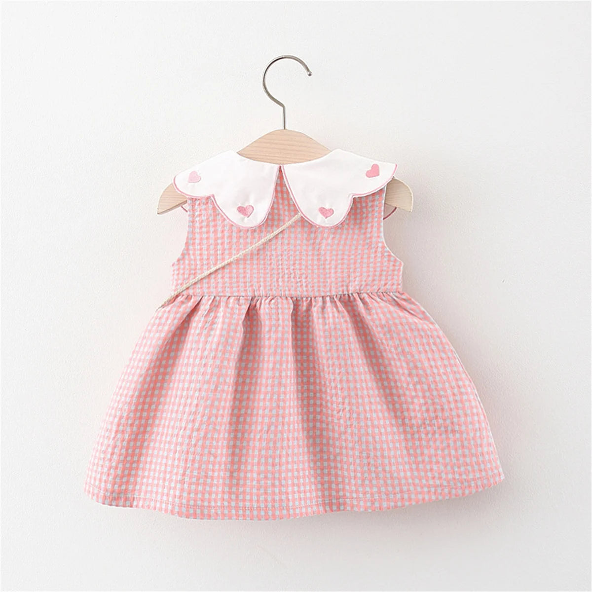Ciara Infant Cotton Summer Dress with Backpack