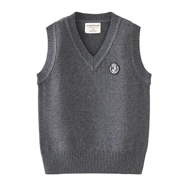 Stiven Uniform Autumn Children's Vest Sweater - GuGuTon baby store - Baby Fashion - Toddlers Outfits - Babies Outfits - Toddler Clothes - Kids Clothing - Newborn Clothes - Newborn Wear - Kids Wear - Trending Clothes - Trending Outfits - Fall Fashion - Winter Fashion - Girls Clothes - Boys Clothes - Babies Wear - Kids Accessories - KidsWear - Summer Clothes - Summer Fashion - Summer Trend - Falls Sweaters - Tops - Bottom - Jeans - Blouse - Dresses - Newborn Dresses - Toys