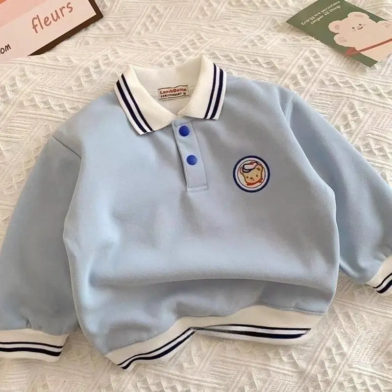 Kalvin Polo-Neck Long Sleeve Sweater