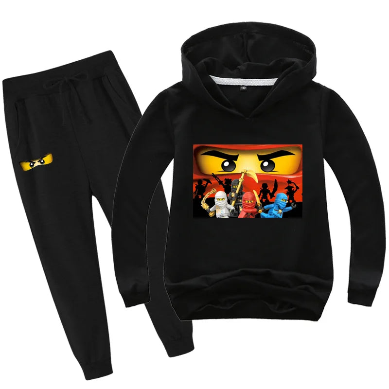 Spring Autumn Children Clothing Hoodies Pants