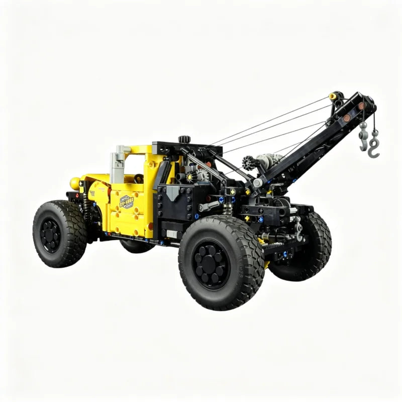1215pcs MOC Matt S Off Road Recovery Heavy Wrecker Technical Model Building Blocks DIY Gift Creative Collectible Display Decor