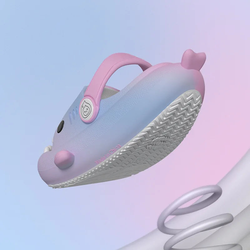 Noah Children Summer Shark Sandals Waterproof Slippers