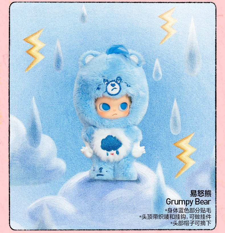 POPMART CareBears x Zsiga Series Blind Box Guess Bags Desktop Decoration Cute Anime Figure Models Gifts Blind Bag Toy Girl Gifts