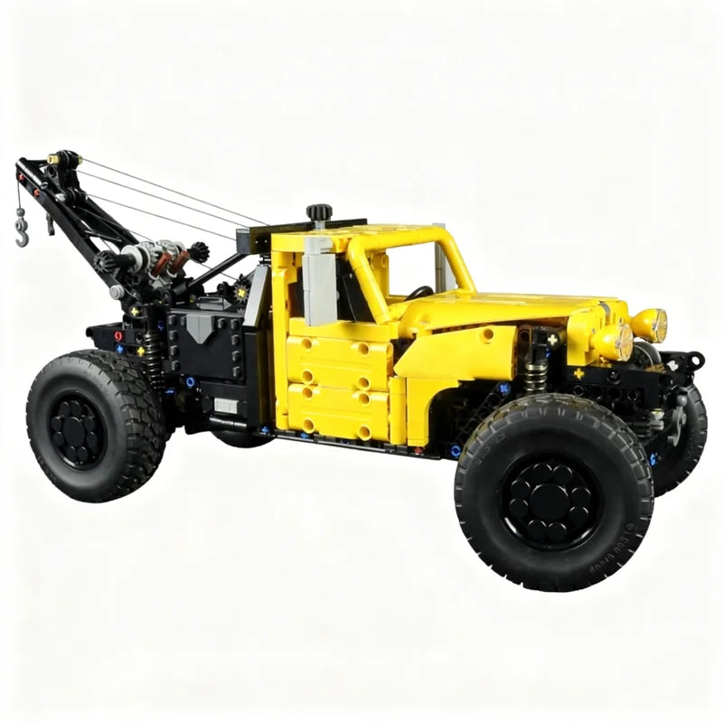 1215pcs MOC Matt S Off Road Recovery Heavy Wrecker Technical Model Building Blocks DIY Gift Creative Collectible Display Decor