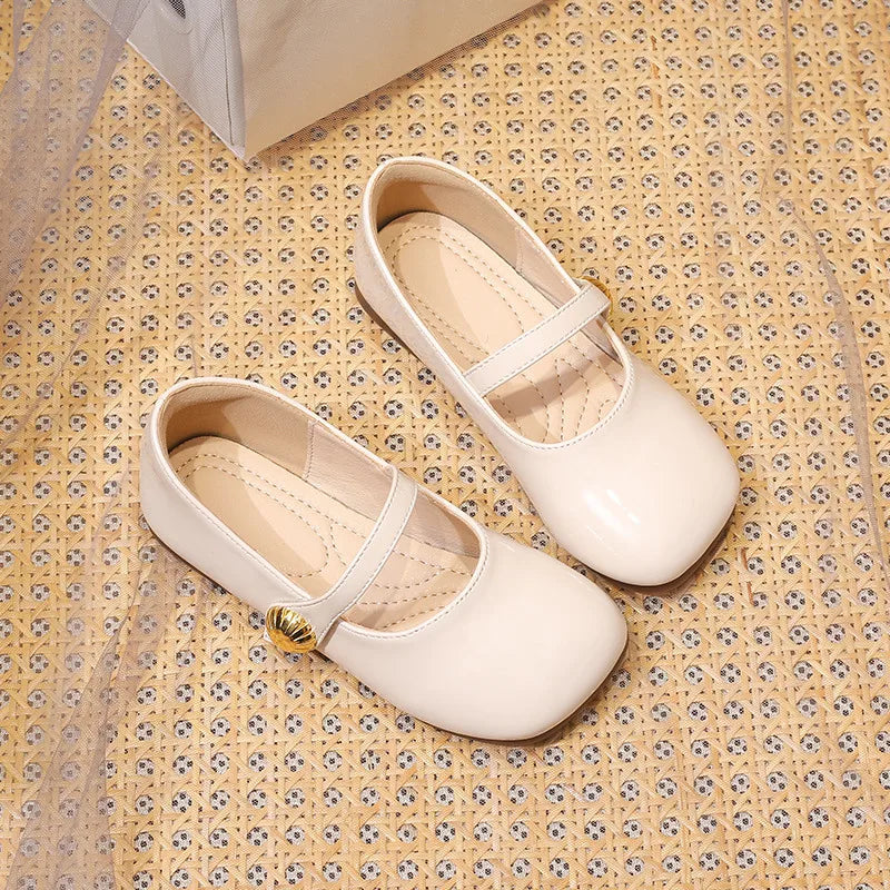 Girl Princess Shoes Spring Fashion Mary Jane Dress Dance Baby Kid Sandals Ballet Brand Soft Sole Red Flats Girls' Shoe Kids Shoe