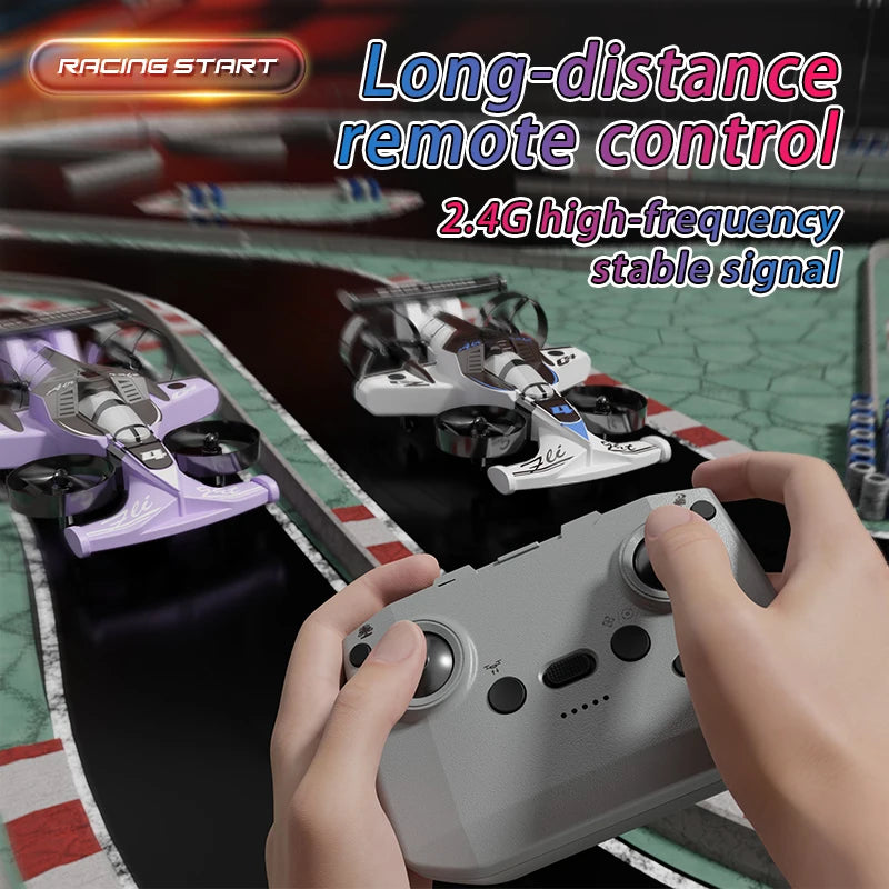 CZ04 2-in-1 Land Air RC Quadcopter Drift Car Toy Remote Control