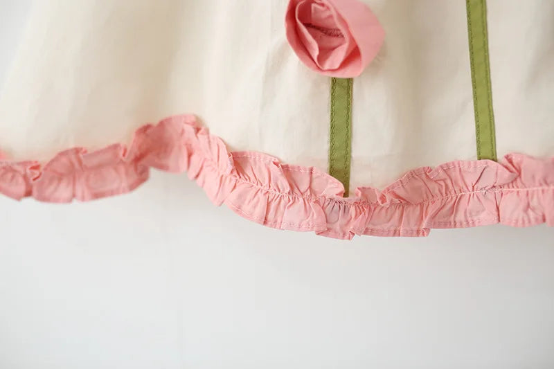 Newborn Baby Girls Dress Casual Sleeveless Floral Dresses for Baby Girl Clothing