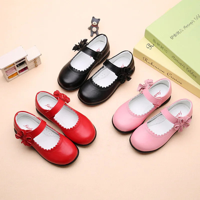Girl Fashion Party Shoe 2026 Spring New Korean Edition Child Princess ShoeGirl