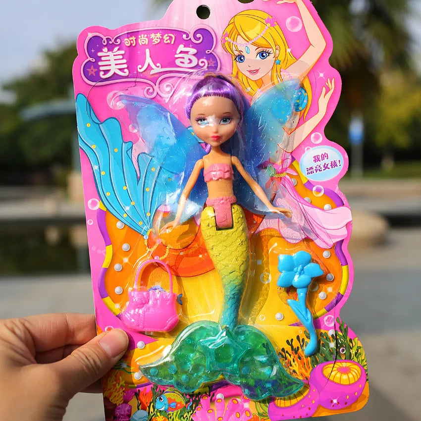 Mini New Children's Toys Girls Beautiful Mermaid Princess Doll Girls Birthday Gift Girls Play House Toys Cute Mermaid Dolls