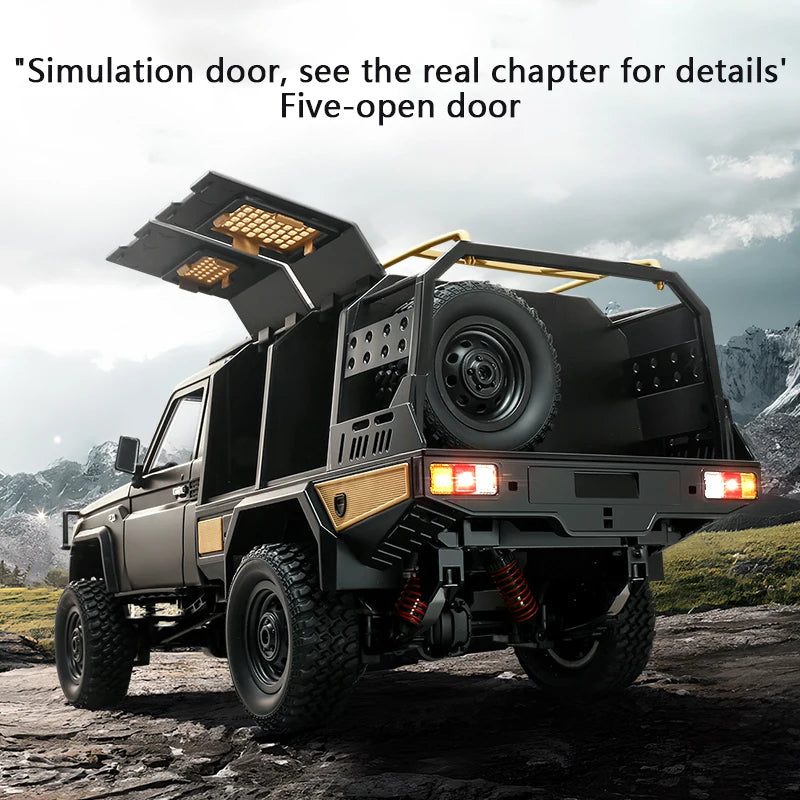 MN82S LC79 MN82Pro MN82T 2.4G 1:12 Full Scale Pickup Short Truck 4WD Climbing Car RC Car Remote Control Toy Christmas Xmas Gift