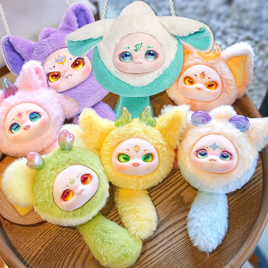 DBS MayTree Dumia Surprise Blind Box Plush Dolls Lucky Cloud Key Chain Collection